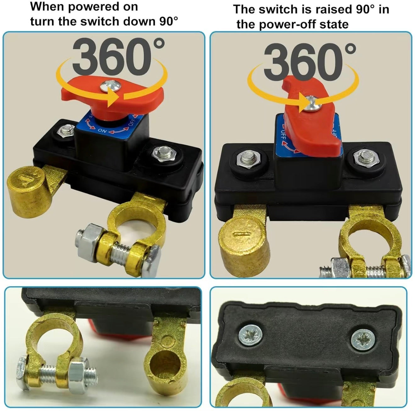 PowerSafe Battery Cut Switch