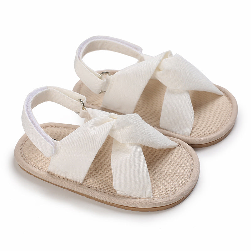 Toddler Shoes 0-1 Year Old Baby Girl Summer Sandals Soft Bottom Breathable Baby Shoes - Korvel