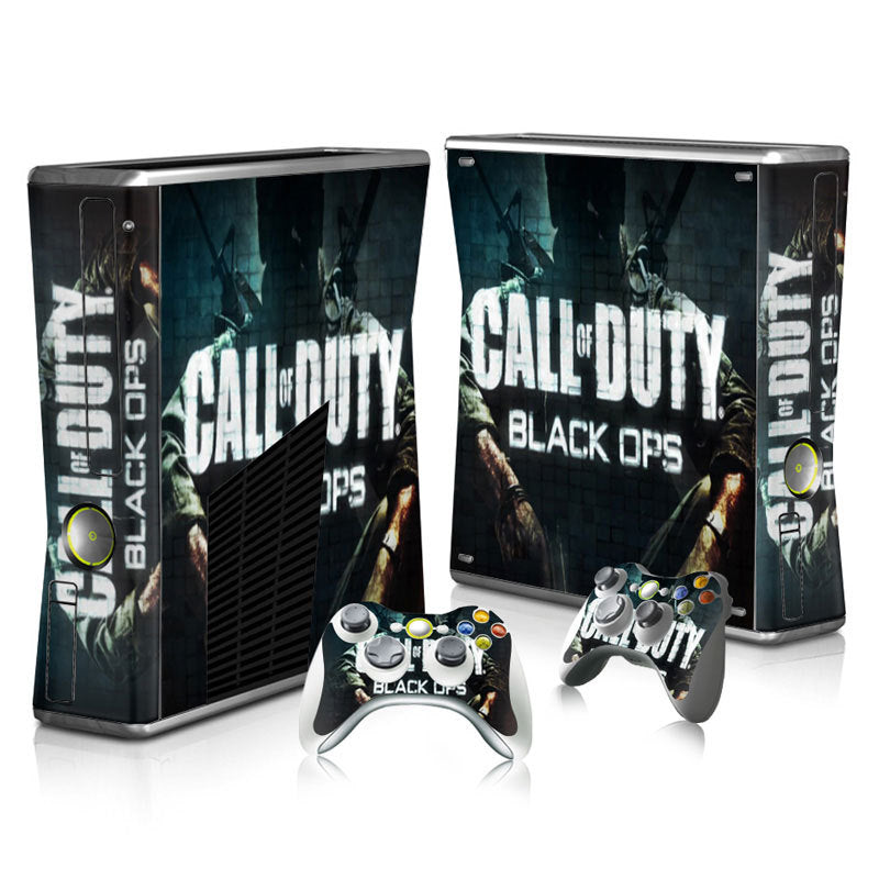 Xbox 360 Slim Full Body Color Membrane Stickers with Scratch-Resistant Protection - Korvel