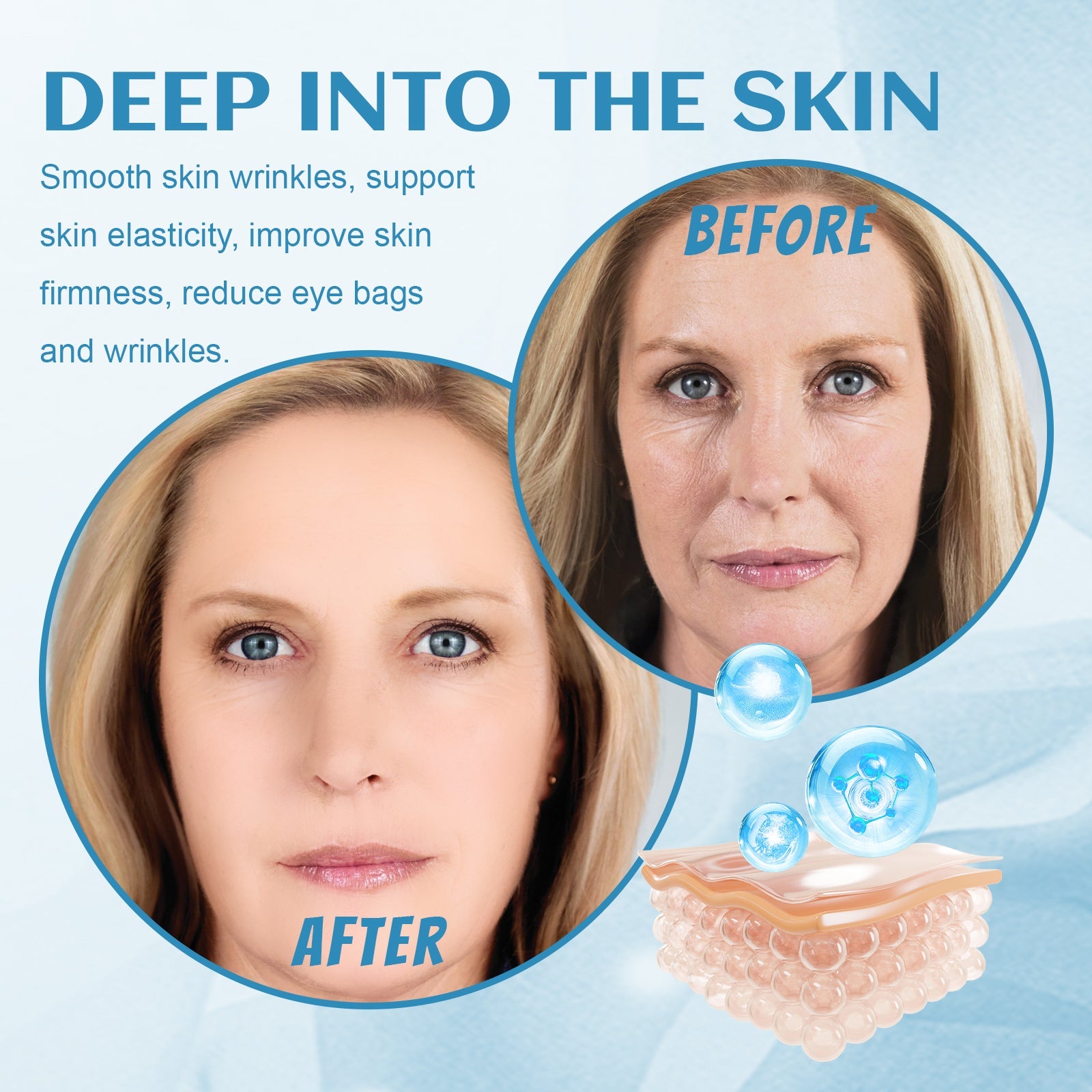Anti-Aging Firming Serum, Reducing Lines Hydrating Firming And Anti-Aging Serum - Korvel