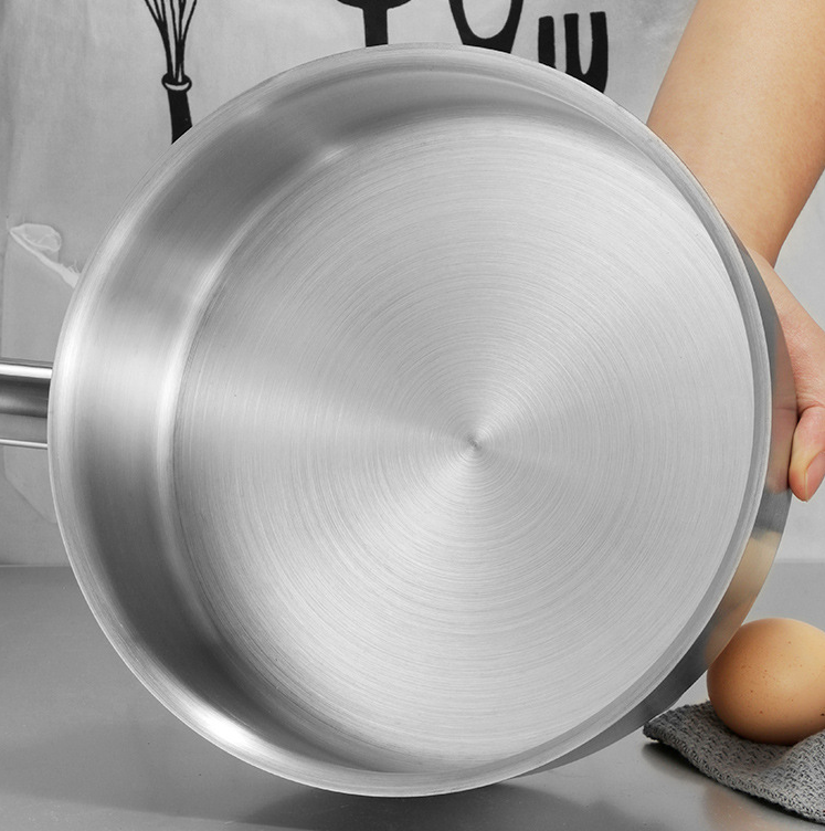 Premium Stainless Steel Sauce Pot with Double Bottom