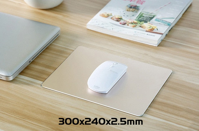Premium Aluminum Alloy Mouse Pad - Sleek & Durable Design