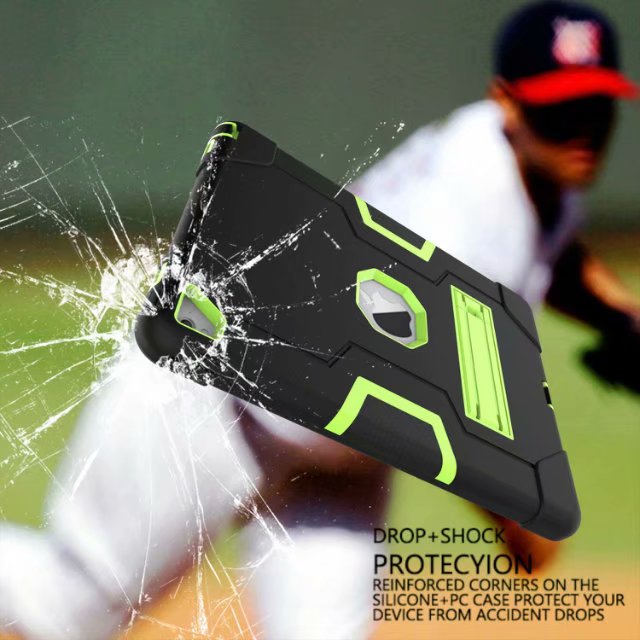 Armor Case For iPad2 iPad3 iPad4 Kids Safe Heavy Duty Silicone Hard Cover For Ipad 4 3 2 iPad 3 2 Tablet Case - Korvel