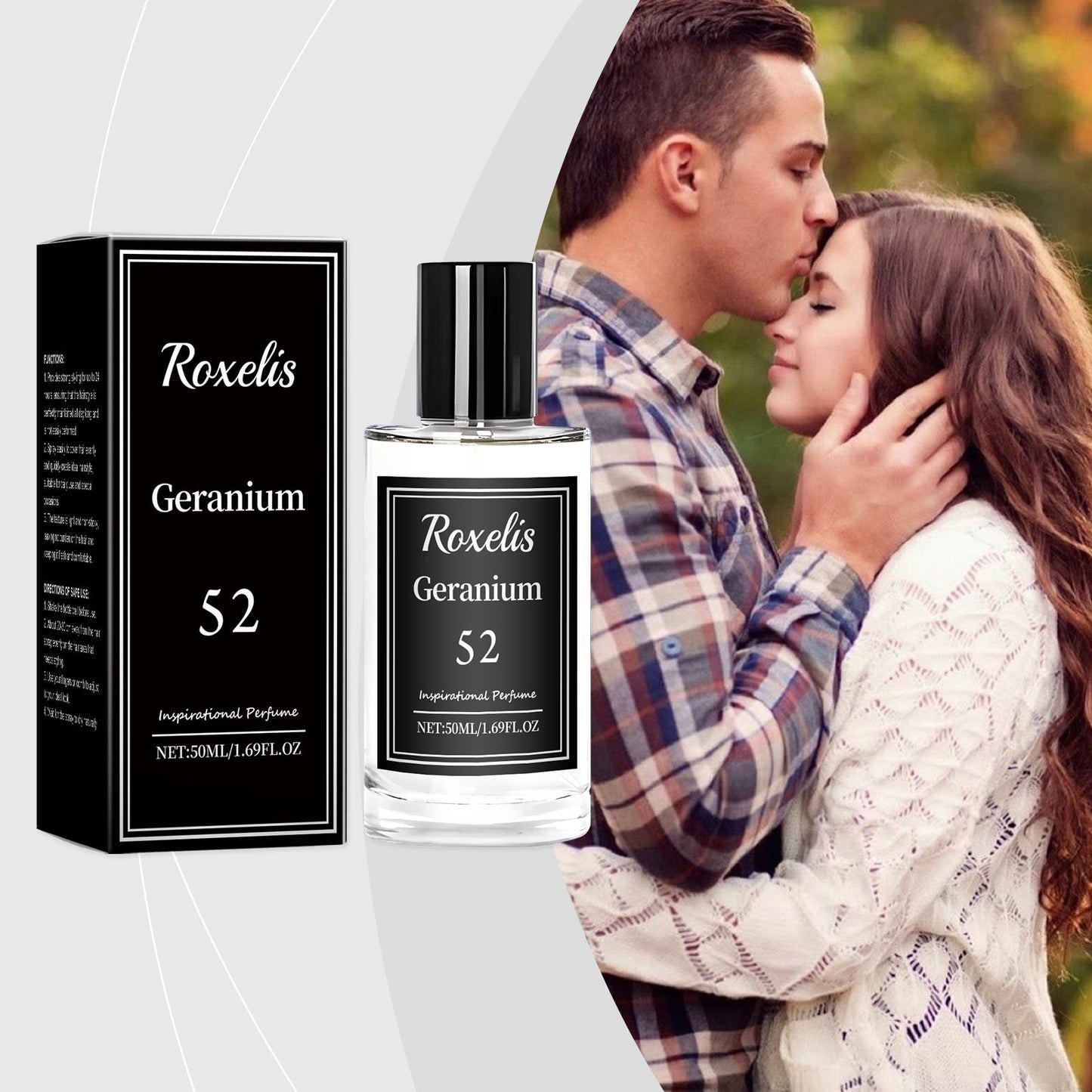 Geranium Inspired Perfume Unique Floral Fragrance Light Fragrance Light Fragrance Elegant Hormonal Fragrance Niche Perfume - Korvel