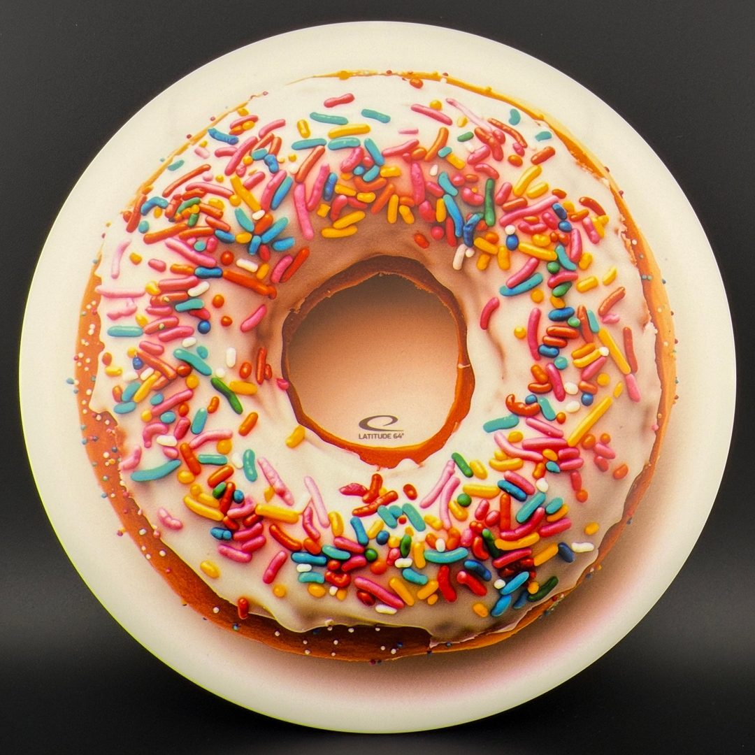 Gold River DecoDye Disc Golf Driver - Donut con Chispas