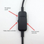 Suitable for Baiya Power MMX300 second-generation headphone cable, audio cable, computer version - Korvel