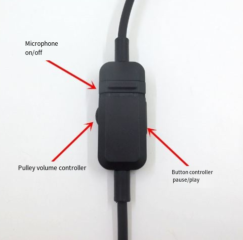 Suitable for Baiya Power MMX300 second-generation headphone cable, audio cable, computer version - Korvel