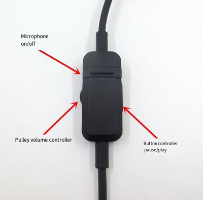Suitable for Baiya Power MMX300 second-generation headphone cable, audio cable, computer version - Korvel