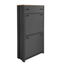 Organizador de Entrada Funcional ONTREND con 2 Cajones Plegables - Gris