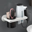Hanging Hair Dryer Rack Toilet Storage Rack Hair Dryer Rack Storage Rack Non Perforated Wall Mounted Air Duct Rack - Korvel