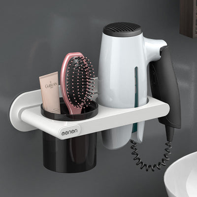 Hanging Hair Dryer Rack Toilet Storage Rack Hair Dryer Rack Storage Rack Non Perforated Wall Mounted Air Duct Rack - Korvel