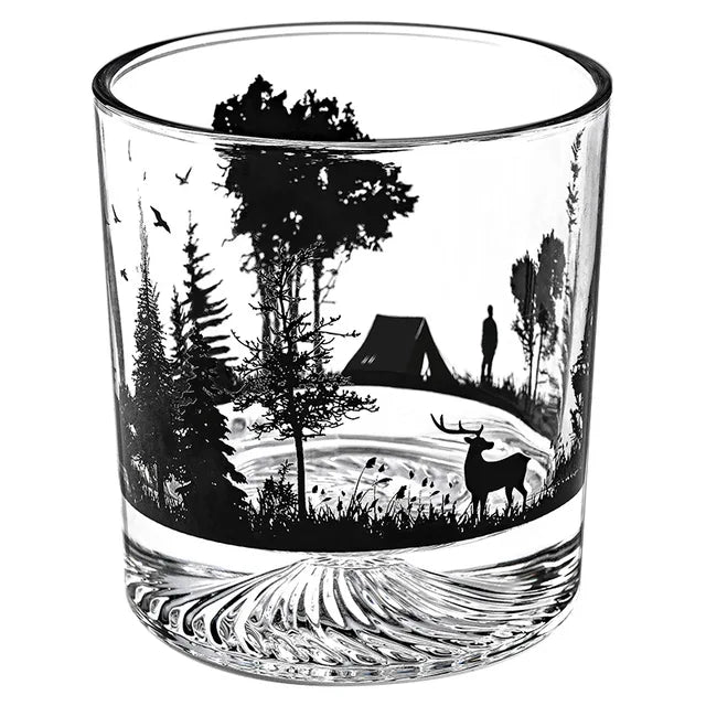 Iceberg Creative Silhouette Wine Glass - Premium Drinkware