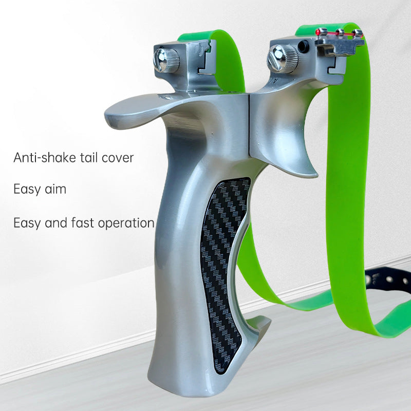 Titanium Alloy Slingsshot Integrated Clip Extended Hand Guard Cover Outdoor Hunting And Shooting Competitive Slingshot - Korvel