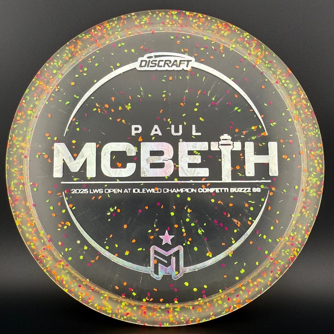 Confetti Z Buzzz SS - Paul McBeth 2025 LWS Open
