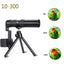 Outdoor Tactical Military Metal Monocular Telescope 10-300 Zoom Monocular Camp Hike Hunting Fishing Pocket Tool - Korvel