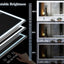 72x32 Inch LED Bathroom Mirror with 3 Color Modes