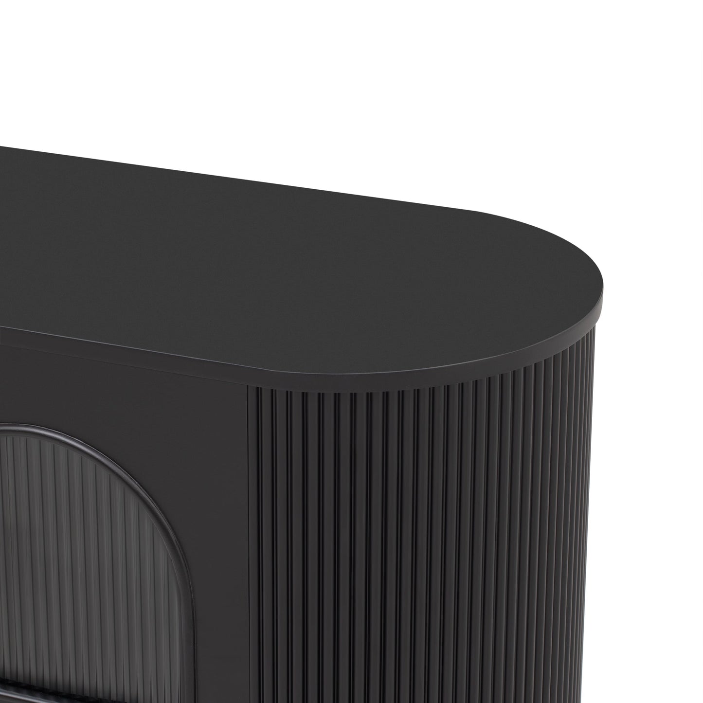 Soporte de TV Moderno U-Can para TVs de hasta 80 Pulgadas - Negro