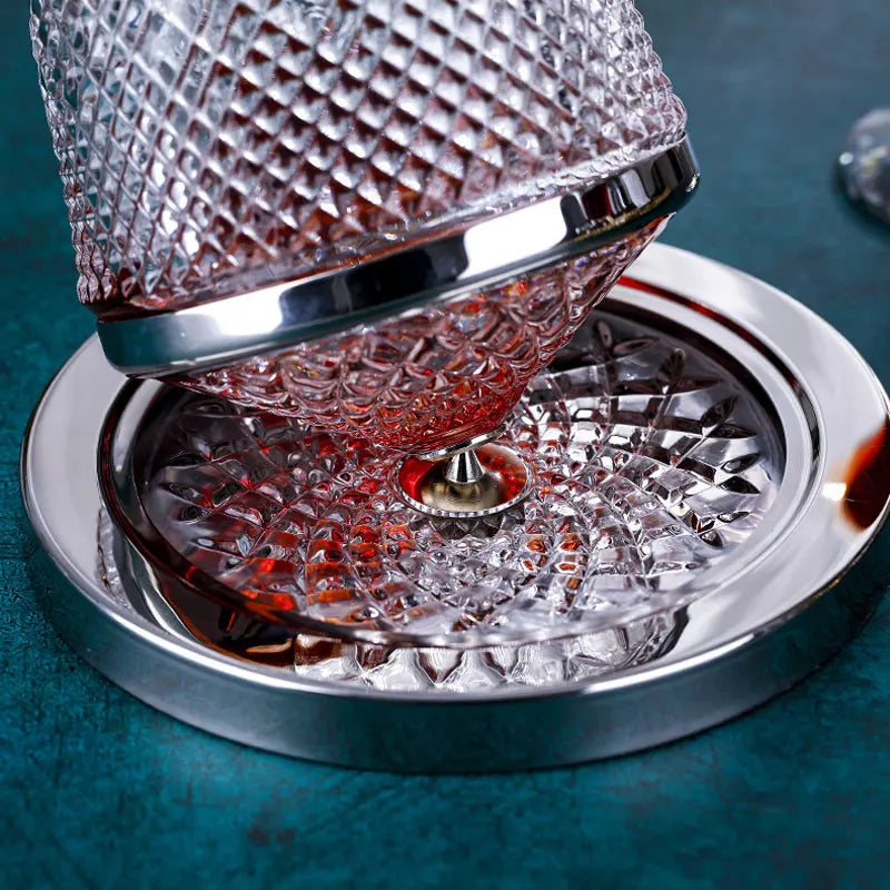 Decantador de Vino de Cristal Rotatorio 360° - 1500ML