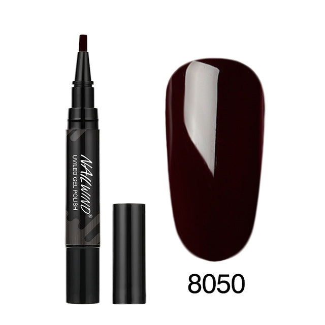 Venalisa 60 Colors Soak Off Gel Nail Polish with Glue Pen