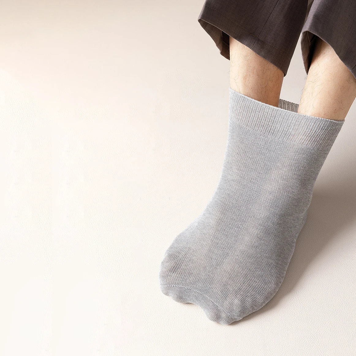 Pure cotton socks with loose cuffs for men and women - Korvel