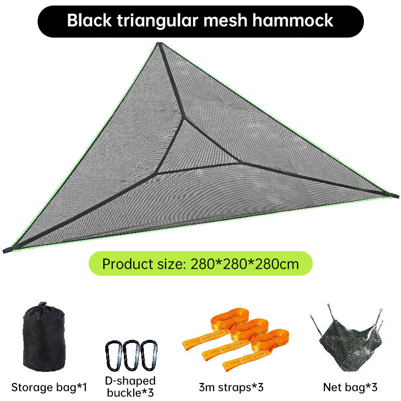 Hamac de camping triangulaire portable 2025