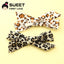 5pcs/lot Girls Leopard Fabric Bow Hairpins Soft Bowknot Hair Clips Children Customized Gift Simple Hair Accessories Headwear - Korvel