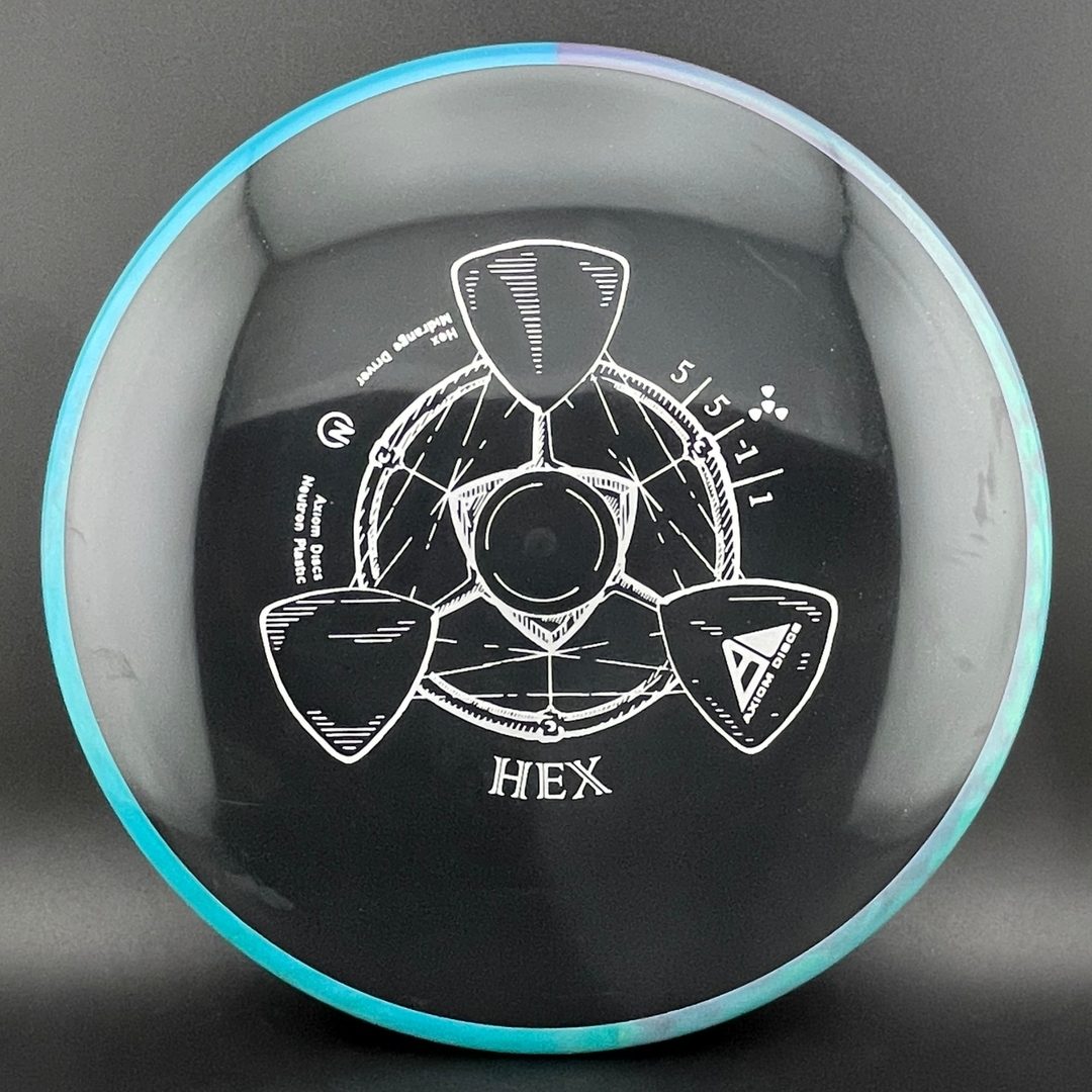 Disco Axiom Neutron Hex de Media Distancia