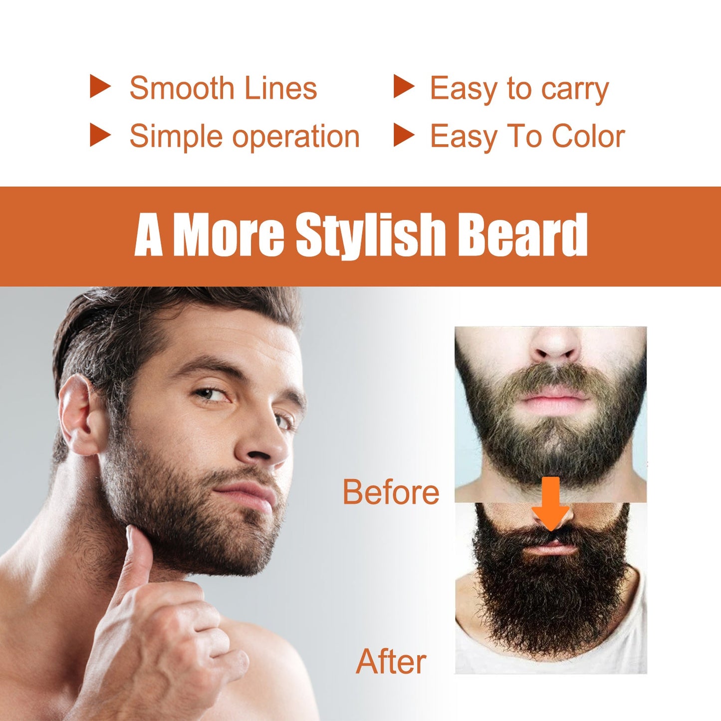Premium Beard Growth Care Oil for Nourished Facial Hair
