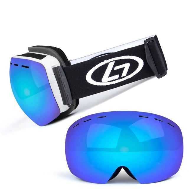 Lunettes de ski premium avec protection UV et caractéristiques anti-buée
