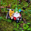 Outdoor Squirrel Elf Reading Hanger - Korvel