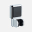 Shower base bracket bathroom no drilling adjustable suction cup mobile hook shower head rotating suction cup - Korvel