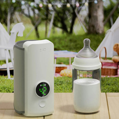 Calentador de biberones Digital recargable con carga USB para Picnic y Camping - Korvel