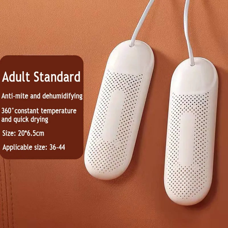Portable Shoe Dryers Freshener Device Dryer 110V/ 220V Timing Shoes Footwear Electric Heater Socks Ultraviolet Dehumidifier - Korvel