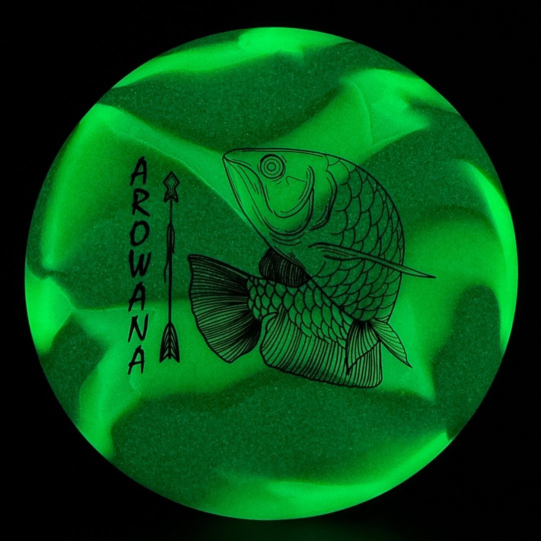glO-G Arowana - Seafoam Disc Golf Putter