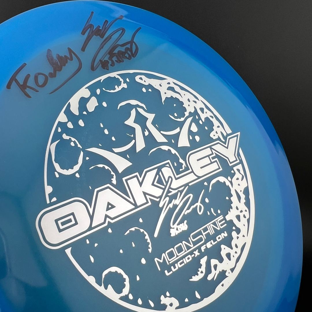 Moonshine Lucid-X Felon - Disco Autografiado de Eric Oakley