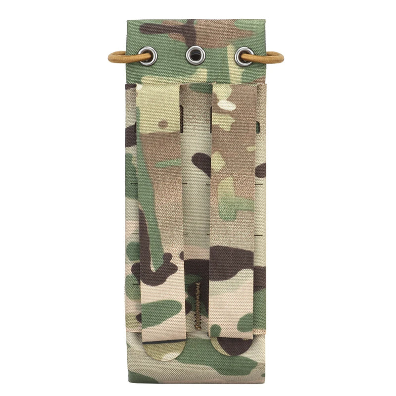 Tactical Universal Radio Pouch MPU5 PRC163 152 148 PTT Holder Bag Walkie-talkie Storage Pack - Korvel