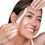 Finishing Touch Lumina Lumina Flawless Dermaplane Glo Lighted Facial Exfoliator & Hair Remover With 6 Replacement Heads - Korvel