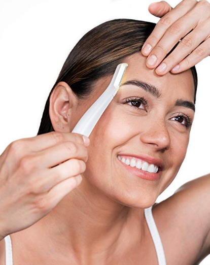 Finishing Touch Lumina Lumina Flawless Dermaplane Glo Lighted Facial Exfoliator & Hair Remover With 6 Replacement Heads - Korvel