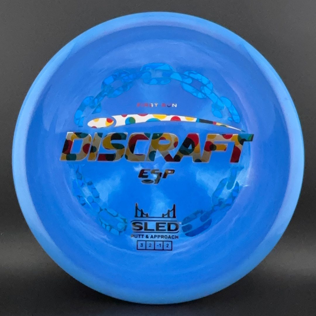 Discraft Swirl ESP Sled - Première Course Disque de Disc Golf
