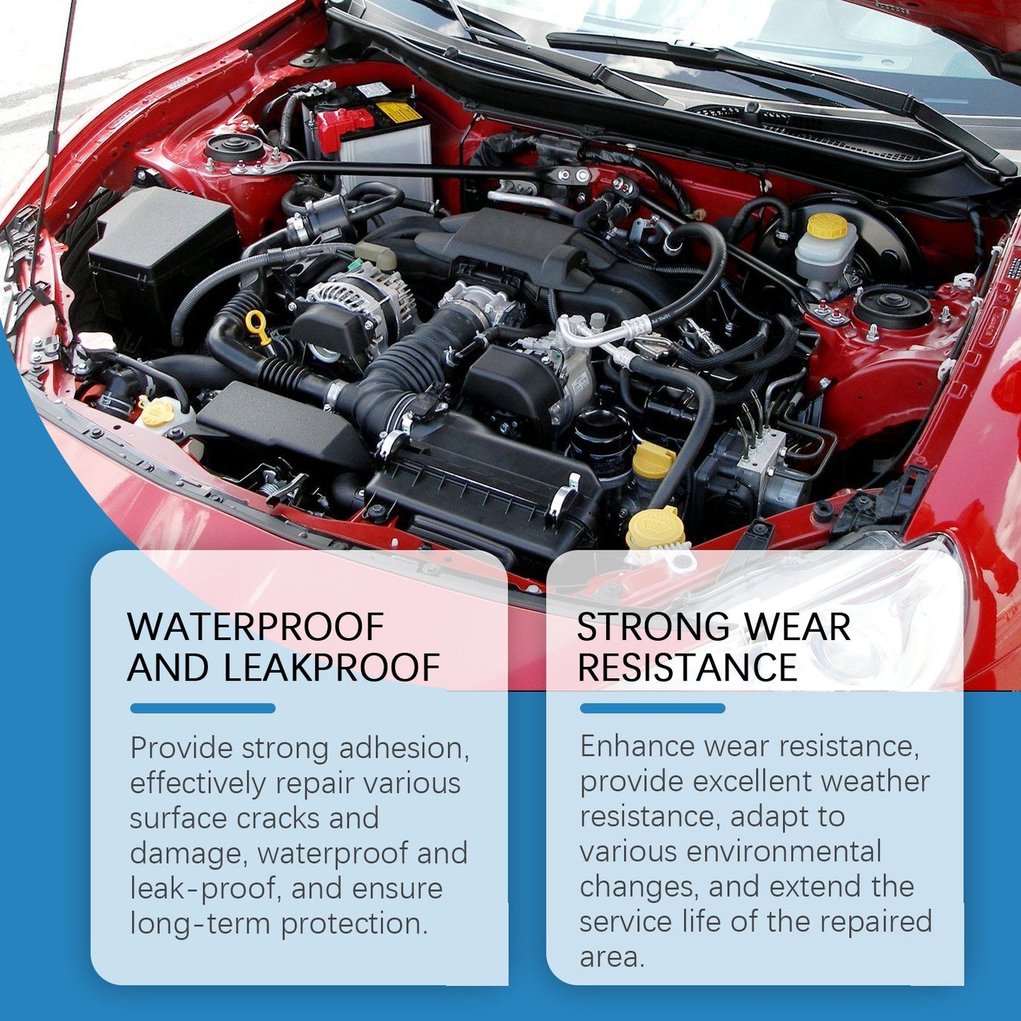 Sellador de Motor Premium para Reparaciones Automotrices