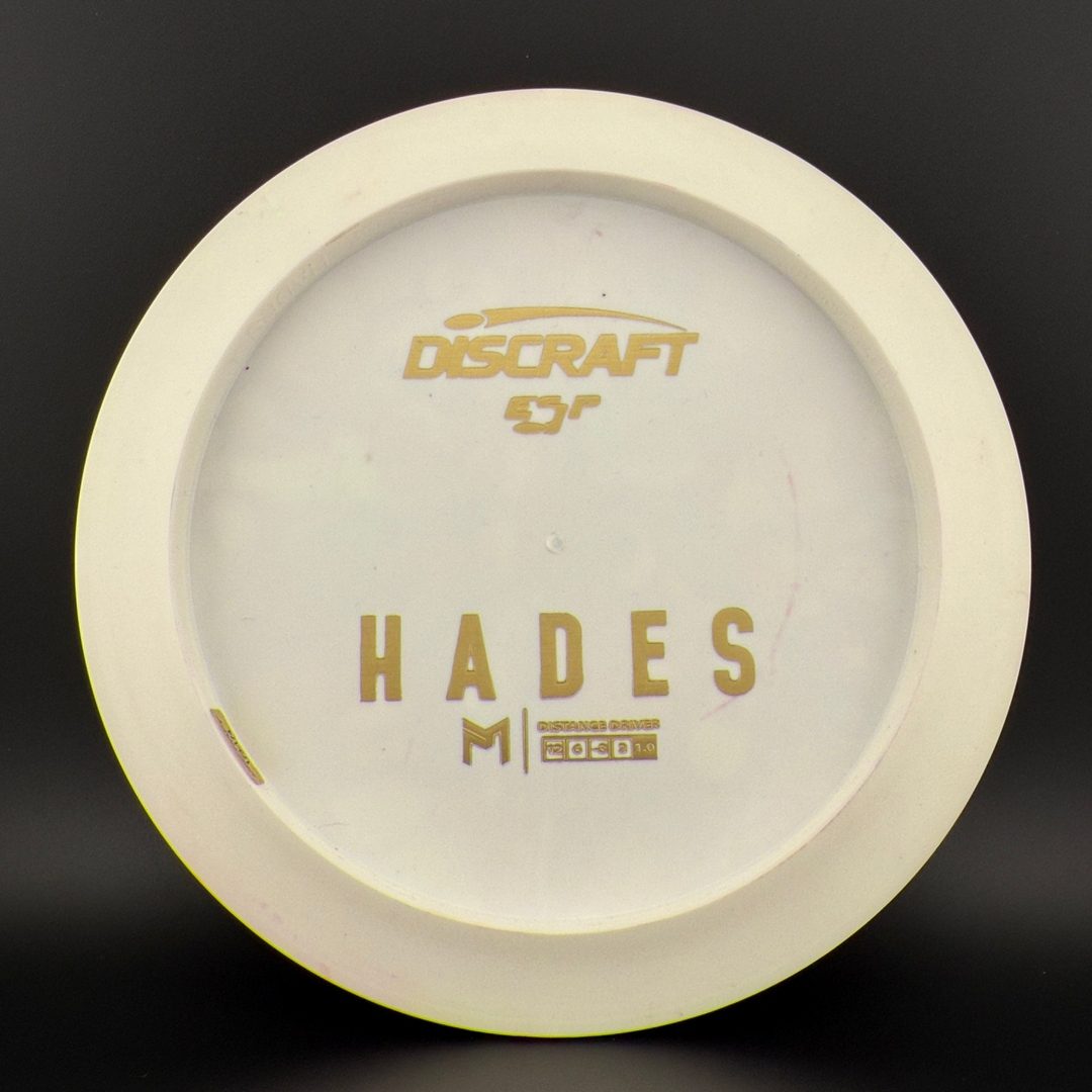 White ESP Hades - Greazy Dyed Disc Golf Driver
