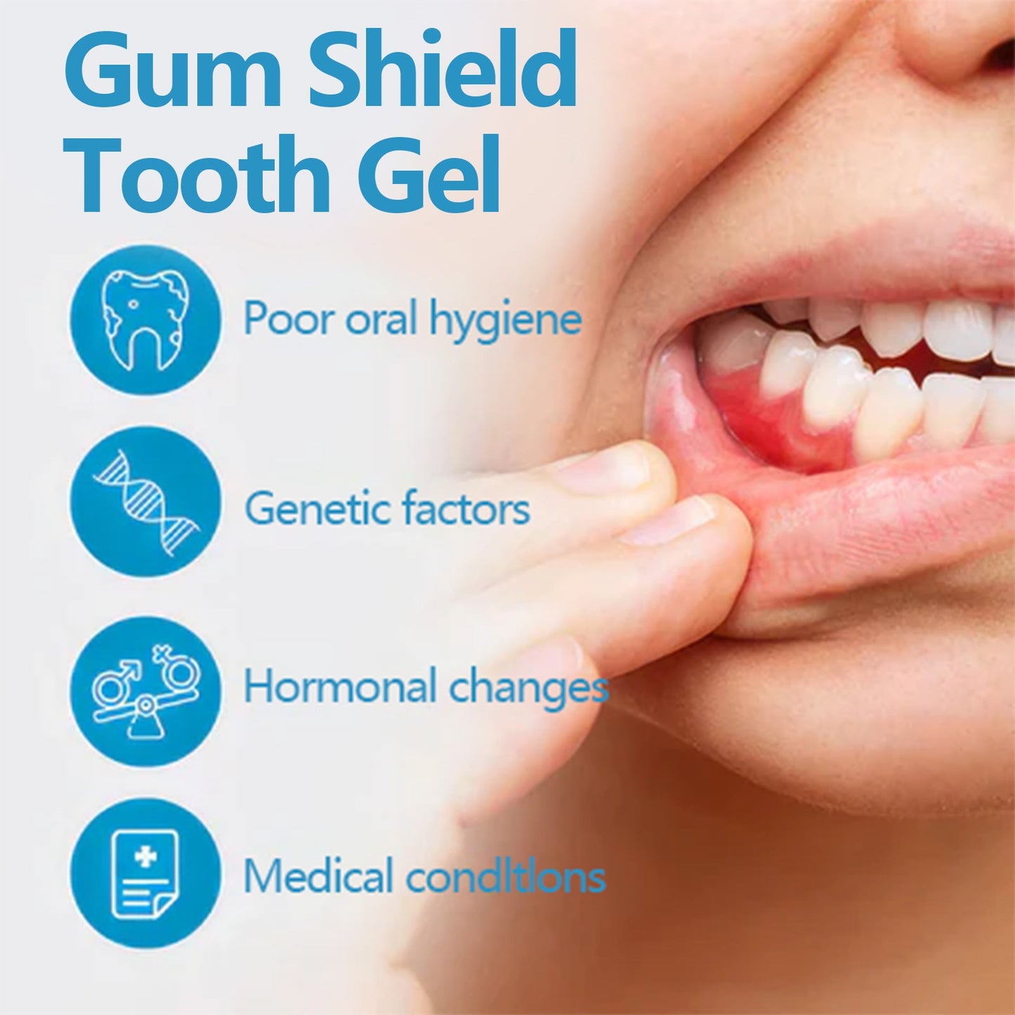 Bolígrafo de Gel Gingival para Encías y Dientes Saludables