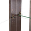 Elegant Dual Door Curio Cabinet with Adjustable Shelves