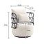Silla de sala de estar tapizada y con botones COOLMORE