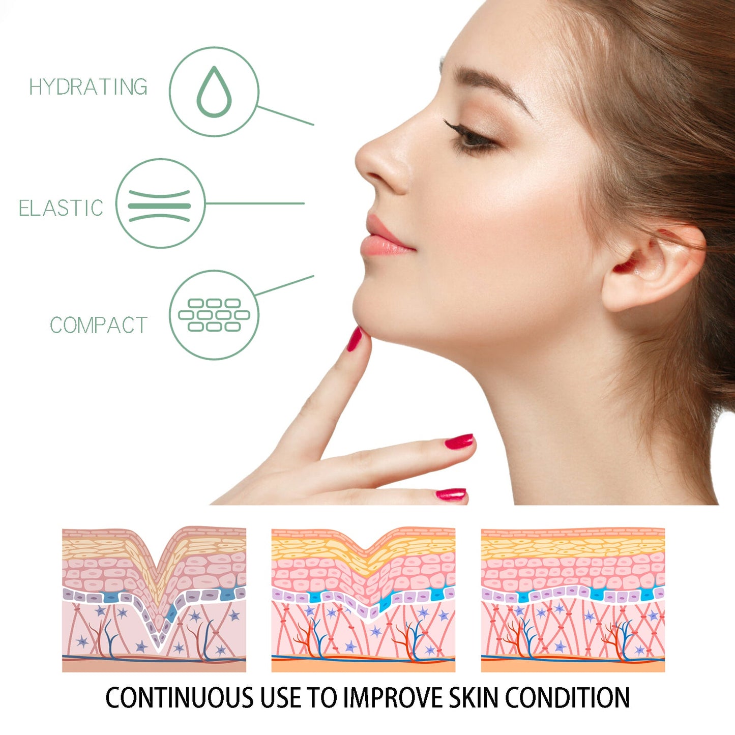 Premium Face Serum for Moisturizing and Firming Skin