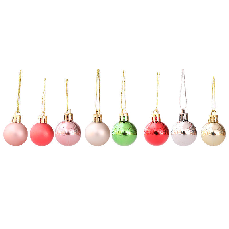 Christmas Ball Plastic Electroplating Christmas Ball Christmas Tree Creative Decoration Gift - Korvel