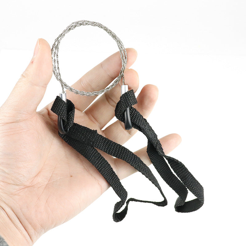 Hand Pulled Steel Wire Saw, Chain Saw, Rope Saw, Rope Saw, Life Saving Saw, Outdoor Survival Equipment, Outdoor Supplies - Korvel