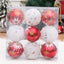 Christmas hanging ball Christmas tree decoration snowflakes five-star Christmas ball accessories combination - Korvel