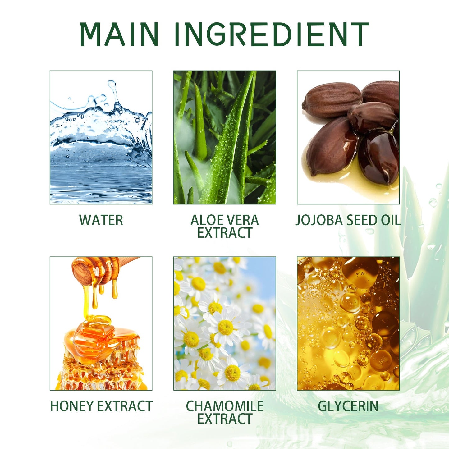 Aloe Vera Protective Cream, Hydrating Fresh Isolating UV Protection Cream - Korvel