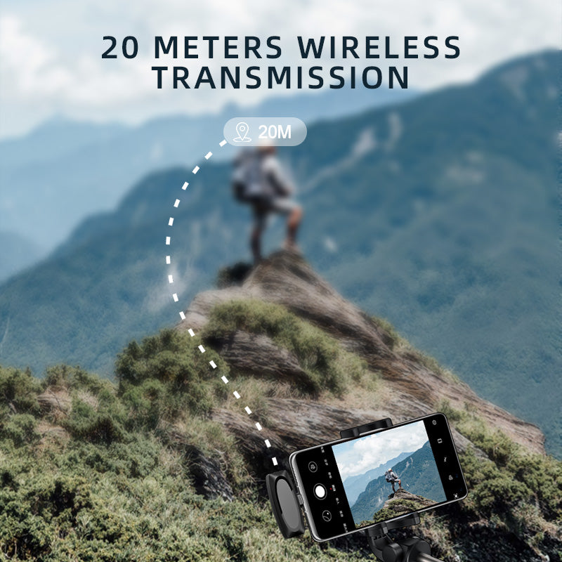 Lavalier Wireless Microphone Outdoor Live Broadcast Internet Celebrity Carry 2.4G Radio Noise Reduction Small Microphone - Korvel